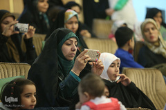 جشن تولد فرزندان شهدای مدافع حرم در شب میلاد حضرت عبدالعظیم حسنی(ع)