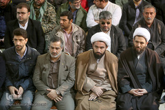 مراسم چهلمین روز در گذشت جانباختگان زلزله کرمانشاه