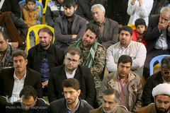 مراسم چهلمین روز در گذشت جانباختگان زلزله کرمانشاه