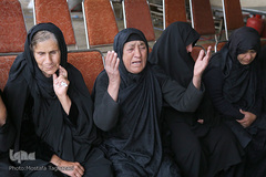 مراسم چهلمین روز در گذشت جانباختگان زلزله کرمانشاه