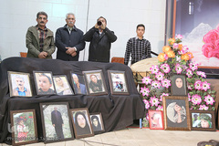 مراسم چهلمین روز در گذشت جانباختگان زلزله کرمانشاه