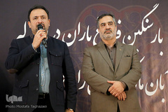 مراسم چهلمین روز در گذشت جانباختگان زلزله کرمانشاه