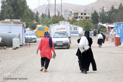 دیدار جامعه قرآنی با زلزله زدگان کرمانشاه