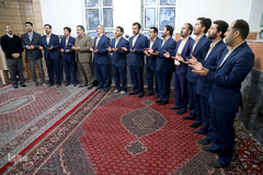 دیدار جامعه قرآنی با زلزله زدگان کرمانشاه