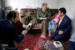 دیدار جامعه قرآنی با زلزله زدگان کرمانشاه