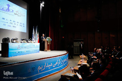 محمد علی نجفی در افتتاحیه سومین کنفرانس ملی شهر سایبری