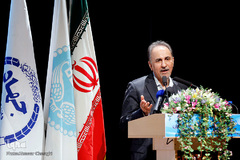 محمد علی نجفی در افتتاحیه سومین کنفرانس ملی شهر سایبری