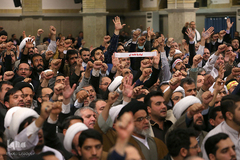 دیدار اعضای شورای هماهنگی تبلیغات اسلامی سراسر کشور با رهبر انقلاب