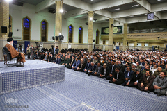 دیدار اعضای شورای هماهنگی تبلیغات اسلامی سراسر کشور با رهبر انقلاب