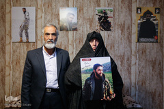 دیدار جامعه قرآنی با خانواده شهید مدافع حرم حسین معزغلامی
