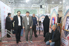 یونس حبیبی، مداح اهل بیت و جانباز هشت سال دفاع مقدس در بیست و هشتمین قرار ماهانه با شهدای دی ماه