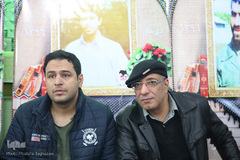 امیر جعفری در بیست و هشتمین قرار ماهانه با شهدای دی ماه