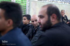 علیرضا مسعودی (علی مشهدی) در بیست و هشتمین قرار ماهانه با شهدای دی ماه