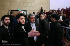 مهدی قره شیخلو رئیس سازمان دارالقرآن  در جشنواره سوره های سرخ