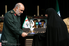 سردار سلامی، جانشین فرمانده سپاه پاسداران در جشنواره سوره های سرخ