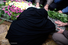 مراسم تشییع پیکر مرحوم «علیرضا تلیانی» خبرنگار ایسنا