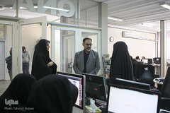 بازدید غلامرضا یاوند عباسی مشاور وزیر کشور در امور ایثارگران از خبرگزاری ایکنا