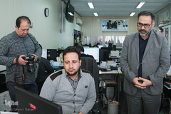 بازدید غلامرضا یاوند عباسی مشاور وزیر کشور در امور ایثارگران از خبرگزاری ایکنا