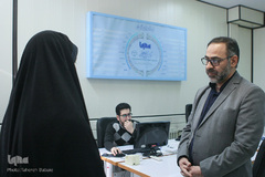 بازدید غلامرضا یاوند عباسی مشاور وزیر کشور در امور ایثارگران از خبرگزاری ایکنا