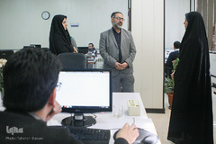 بازدید غلامرضا یاوند عباسی مشاور وزیر کشور در امور ایثارگران از خبرگزاری ایکنا