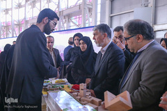 اختتامیه جشنواره کالاهای فرهنگی با حضور سیدعباس صالحی وزیر ارشاد