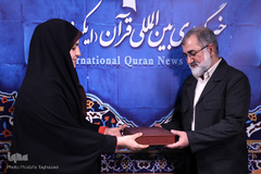 تقدیر از مصطفی کلانکی، مدیر  مؤسسه فرهنگی قرآن و عترت ریان