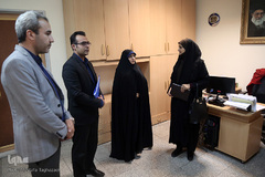 بازدید رخساره فضلی، مدیرکل دفتر آموزش پیش‌دبستانی وزارت آموزش‌ و پرورش  از سازمان قرآنی دانشگاهیان کشور 