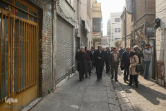 بازدید گروه تهرانگردی از منطقه ژاندارک در منطقه ۱۲ تهران