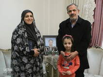 دیدار گروه تهرانگردی با خانواده شهید آتش نشان محسن روحانی
