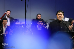 اجرای اکستر ملی موسیقی ایران با آواز سالار عقیلی در دومین شب جشنواره موسیقی فجر