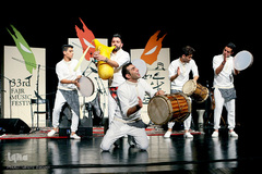 اجرای گروه موسیقی نیمه (بوشهر) در پنجمین شب جشنواره موسیقی فجر