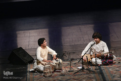 اجرای همایون سخی نوازنده افغان در هشتمین شب جشنواره