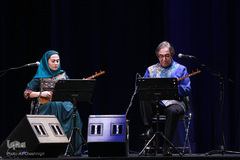 اجرای حمید متبسم و وحید تاج در هشتمین شب جشنواره