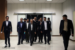 نجفی شهردار تهران دیدار با خانواده شهدای پلاسکو