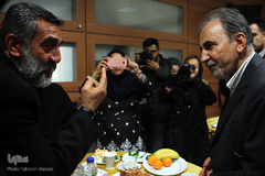 نجفی شهردار تهران دیدار با خانواده شهدای پلاسکو