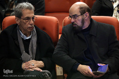 کامبیز درم بخش در افتتاحیه دهمین جشنواره بین‌المللی هنرهای تجسمی فجر