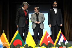 افتتاحیه دهمین جشنواره بین‌المللی هنرهای تجسمی فجر