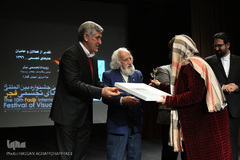 افتتاحیه دهمین جشنواره بین‌المللی هنرهای تجسمی فجر