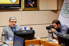 نشست خبری مهدی قره شیخلو مسئول کمیته قرآن ستاد دهه فجر انقلاب اسلامی