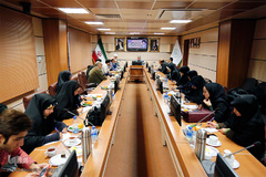 نشست خبری مهدی قره شیخلو مسئول کمیته قرآن ستاد دهه فجر انقلاب اسلامی