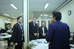 بازدید جمعی از مدیران سازمان بهزیستی از ایکنا