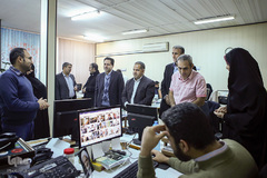 بازدید جمعی از مدیران سازمان بهزیستی از ایکنا