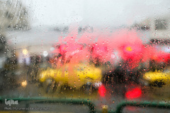 بارش باران در تهران 