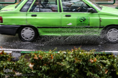 بارش باران در تهران 