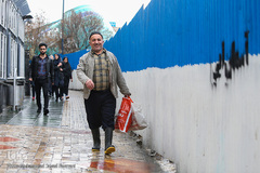 بارش باران در تهران 