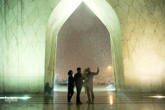 تهران سفید پوش شد