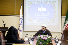 بیست و یکمین نشست با یاوران وحی " حجت السلام امیدیان، مدیر اتحادیه قرآنی لرستان"