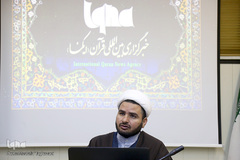 بیست و یکمین نشست با یاوران وحی " حجت السلام امیدیان، مدیر اتحادیه قرآنی لرستان"