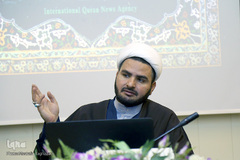 بیست و یکمین نشست با یاوران وحی " حجت السلام امیدیان، مدیر اتحادیه قرآنی لرستان"