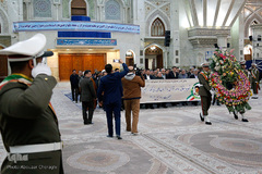 مراسم تجدید میثاق جامعه قرآنی با امام راحل (ره)